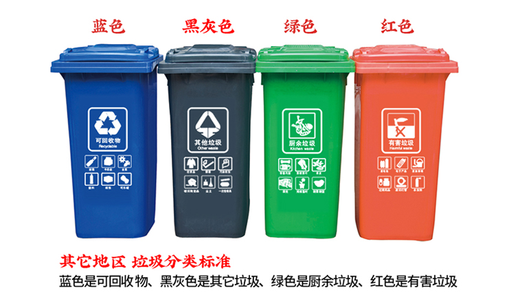 垃圾桶分類各個城市標(biāo)準(zhǔn)怎么都不一樣？ 誰定的？